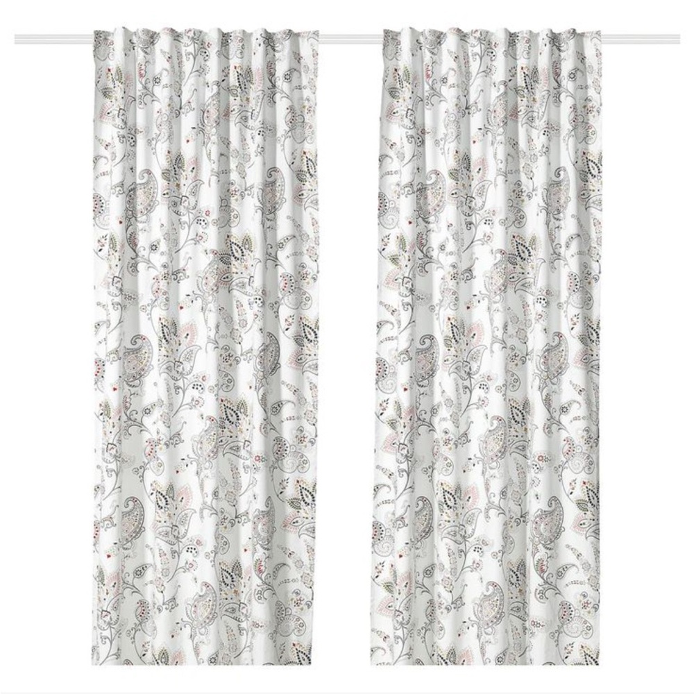 IKEA Pussmun Curtains, 1 Pair, 57 x 98 inches